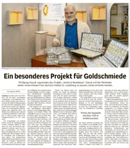 Artikel über die Ausschreibung für die Kronenring-Residenz in Landsberg am Lech im Jahr 2025.